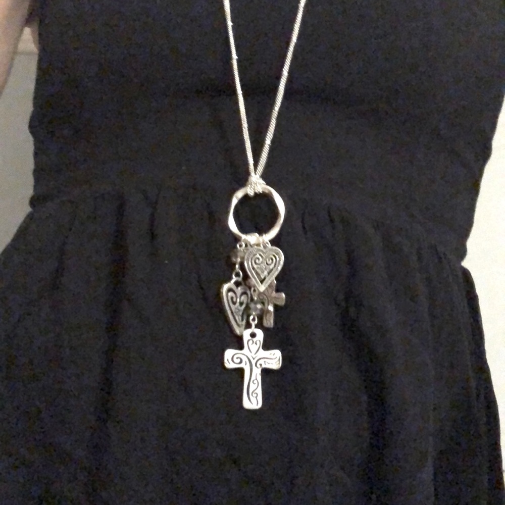 Beautiful Silver cross necklace
